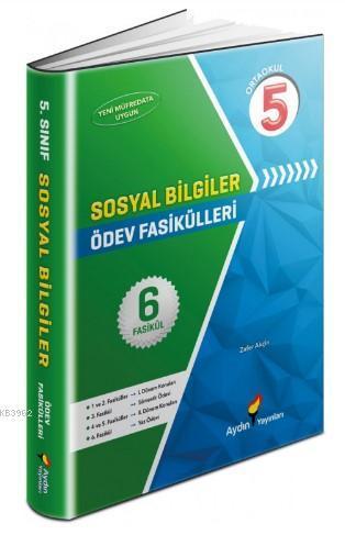 Aydın Yayınları 5. Sınıf Sosyal Bilgiler Ödev Fasikülleri Aydın
