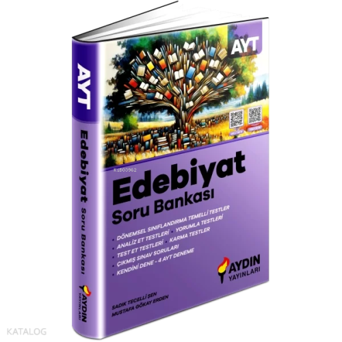 Aydın Yayınları AYT Edebiyat Soru Bankası