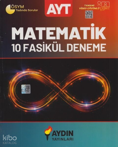 Aydın Yayınları AYT Matematik Denemeleri