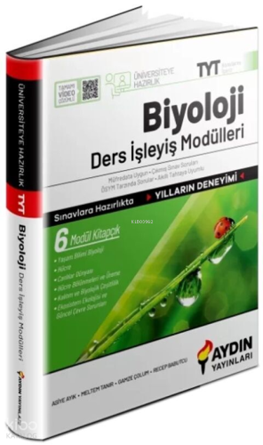 Aydın Yayınları TYT Biyoloji Ders İşleyiş Modülleri