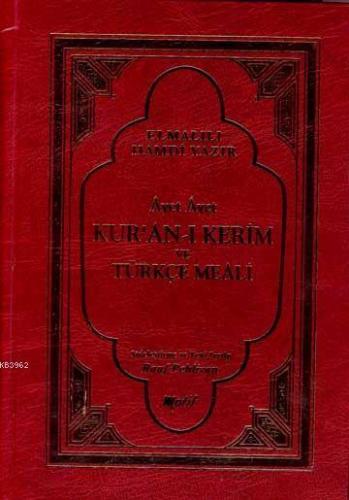 Ayet Ayet Kur'an-ı Kerim ve Türkçe Meali (Büyük Boy)