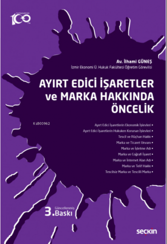 Ayırt Edici İşaretler ve Marka Hakkında Öncelik