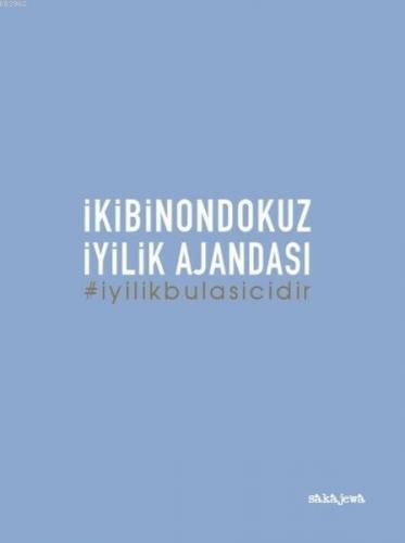 Ayşe Arman 2019 İyilik Ajandası - Orta Boy - Mavi