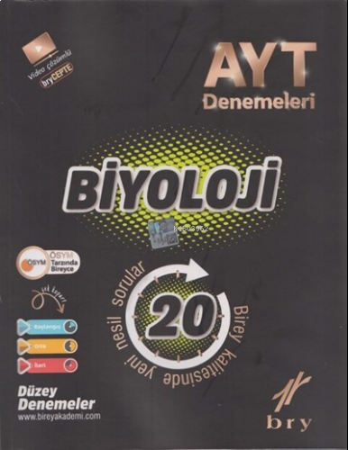 AYT - Branş Denemeleri - Biyoloji (20 li)