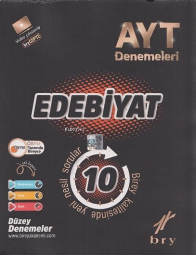 AYT - Branş Denemeleri - Edebiyat (10 lu)