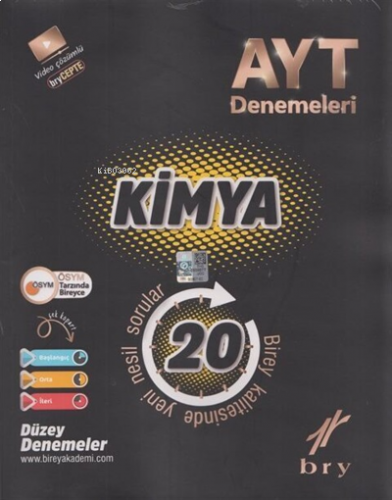AYT - Branş Denemeleri - Kimya (20 li)