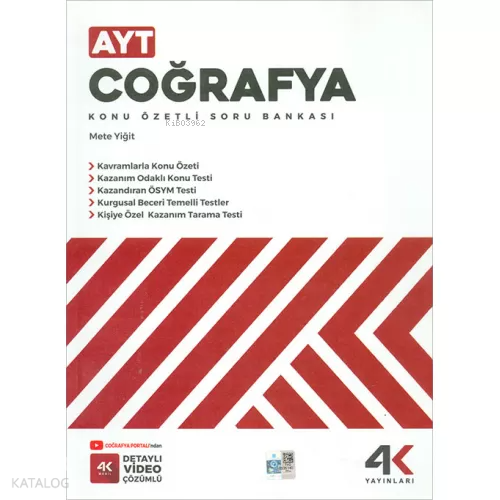 AYT Coğrafya Konu Özetli Soru Bankası