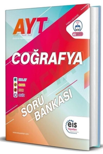 AYT Coğrafya KOZ Serisi Soru Bankası