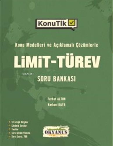 Ayt KonuTik Limit - Türev Soru Bankası