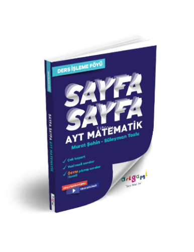 Ayt Matematik Sayfa Sayfa Ders İşleme Föyü