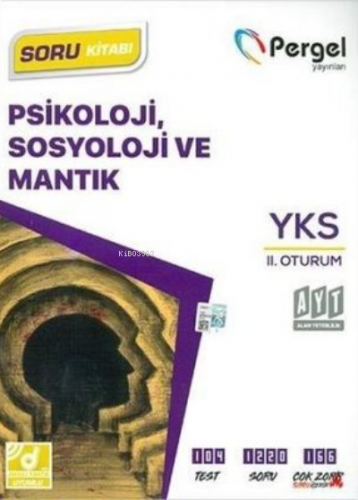 AYT Psikoloji Sosyoloji Mantık Soru Kitabı Pergel Yayınları