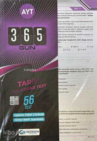 AYT	Tarih Çek Kopar Yaprak Test (Yeni)