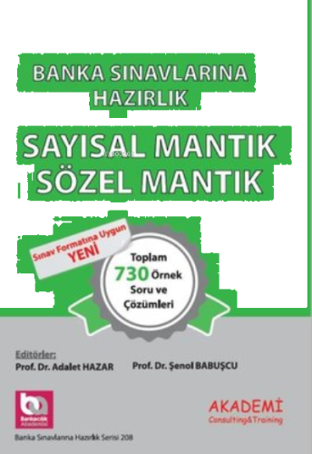 Banka Sınavlarına Hazırlık - Sayısal Mantık Sözel Mantık