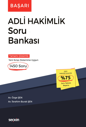 Başarı – Adli Hakimlik Soru Bankası