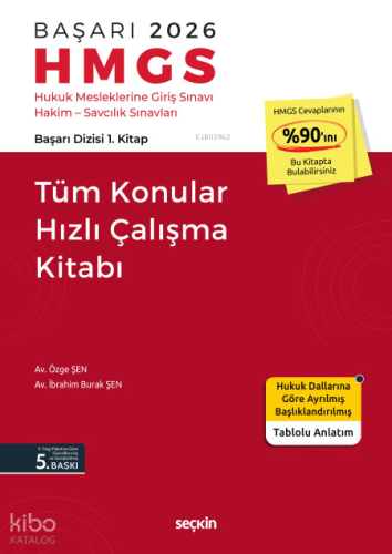 Başarı - HMGS Tüm Konular Hızlı Çalışma Kitabı