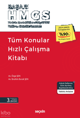 Başarı – HMGS Tüm Konular Hızlı Çalışma Kitabı
