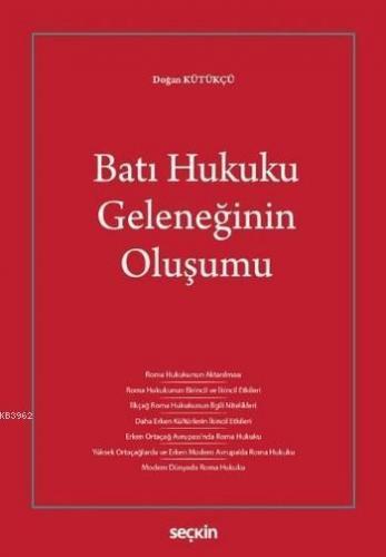 Batı Hukuku Geleneğinin Oluşumu