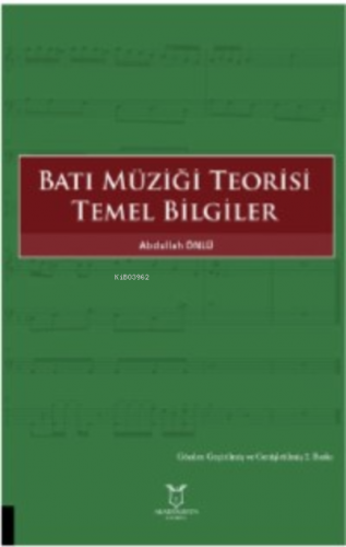 Batı Müziği Teorisi Temel Bilgiler