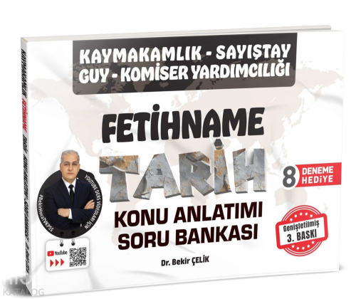 Bekir Çelik Yayınları Kaymakamlık Fetihname Tarih Konu Anlatımlı Soru Bankası