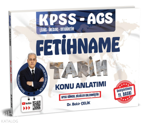Bekir Çelik Yayınları KPSS AGS Fetihname Tarih Konu Anlatımı