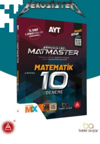 BekoSistem-Matmaster-AYT-Matematik-10lu-Deneme-A-Yayinlari