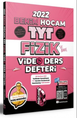 Benim Hocam Yayınları 2021 TYT Fizik Video Ders Defteri Benim Hocam