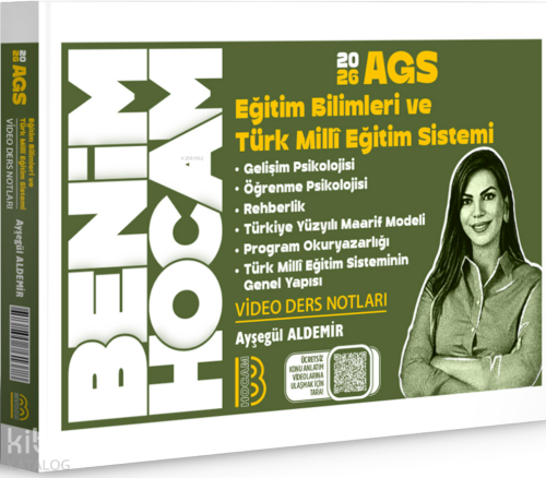 Benim Hocam Yayınları 2026 AGS Eğitim Bilimleri ve Türk Milli Eğitim S