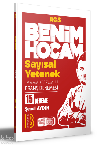 Benim Hocam Yayınları 2026 AGS Sayısal Yetenek Tamamı Çözümlü 15 Branş