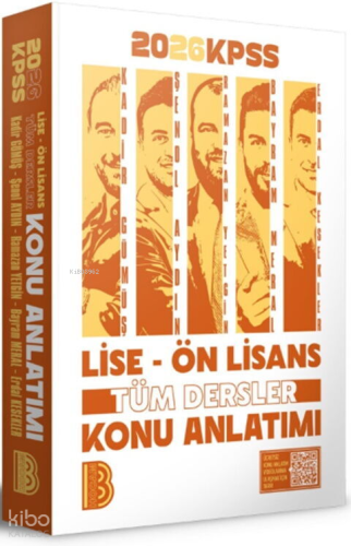 Benim Hocam Yayınları 2026 KPSS Lise - Ön Lisans Tüm Dersler Konu Anla