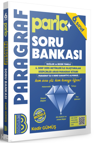 Benim Hocam Yayınları 6. Sınıf Parla Paragraf Soru Bankası