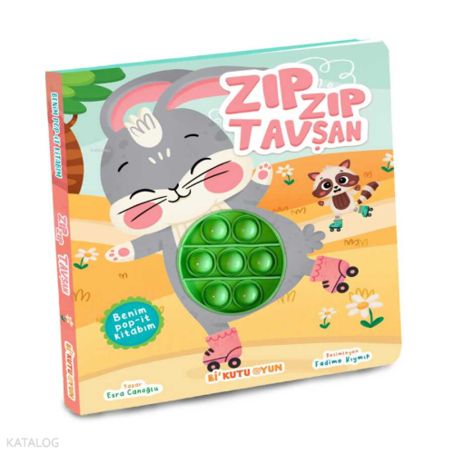 Benim Pop-İt Kitabım - Zıp Zıp Tavşan (Tak-Çıkar)
