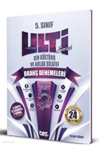 Bes Yayınları 5. Sınıf Din Kültürü ve Ahlak Bilgisi Ulti Serisi Branş 