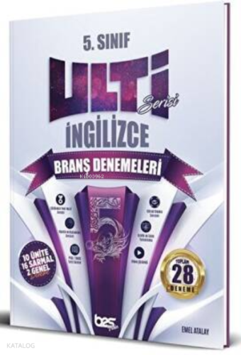 Bes Yayınları 5. Sınıf İngilizce Ulti Serisi Denemeleri