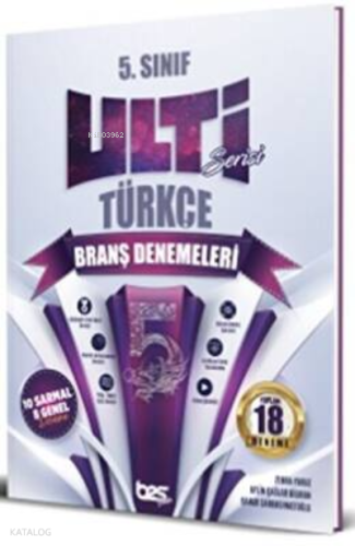 Bes Yayınları 5. Sınıf Türkçe Ulti Serisi Denemeleri