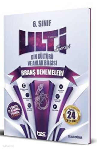Bes Yayınları 6. Sınıf Din Kültürü ve Ahlak Bilgisi Ulti Serisi Deneme