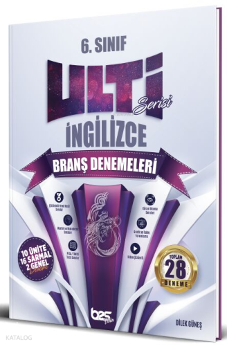 Bes Yayınları 6.Sınıf İngilizce Ulti Serisi Branş Denemeleri