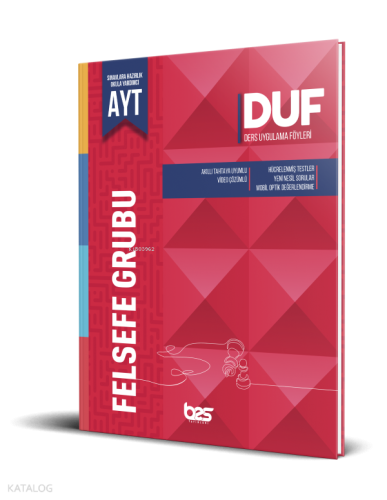 Bes Yayınları Duf YKS AYT Soru Föyü Felsefe Grubu - 2026-27