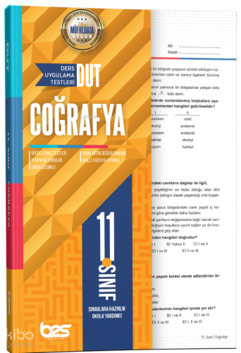 Bes Yayınları DUT 11.Sınıf Coğrafya