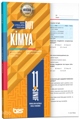 Bes Yayınları DUT 11.Sınıf Kimya