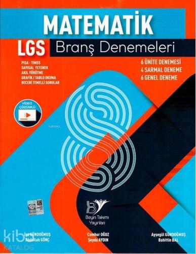 Beyin Takımı Yayınları 8. Sınıf LGS Matematik Branş Denemeleri Beyin Takımı 