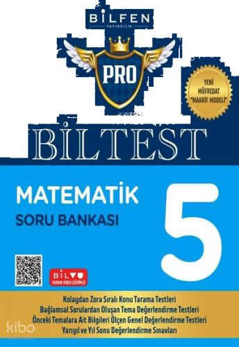 Bilfen Yayıncılık 5. Sınıf Biltest Matematik Soru Bankası 2025 Yeni Mü