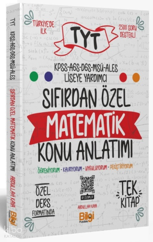 Bilgi Pusulası TYT KPSS MEB-AGS ALES DGS MSÜ Sıfırdan Özel Matematik Konu Anlatımı