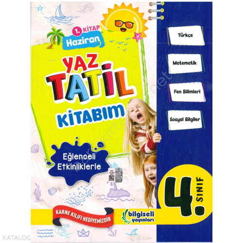 Bilgiseli 4. Sınıf Yaz Tatil Kitabım