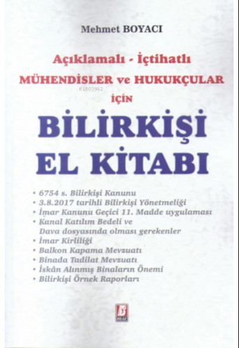 Bilirkişi El Kitabı Açıklamalı