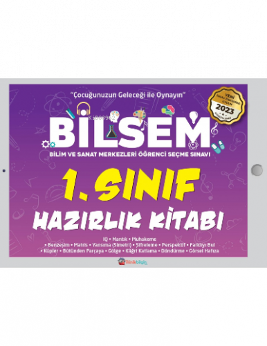 BİLSEM 1. Sınıf Hazırlık Kitabı