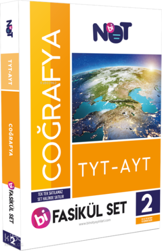 Binot - TYT-AYT Coğrafya - BiFasikülSET-2'li