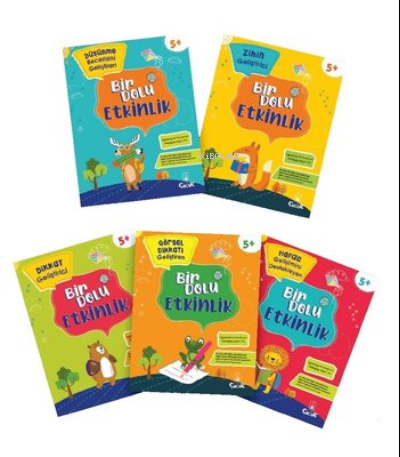 Bir Dolu Etkinlik Serisi Seti - 5 Kitap Takım