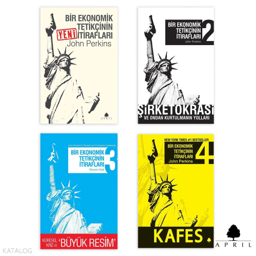 Bir Ekonomik Tetikçinin İtirafları Seti (4 Kitap)