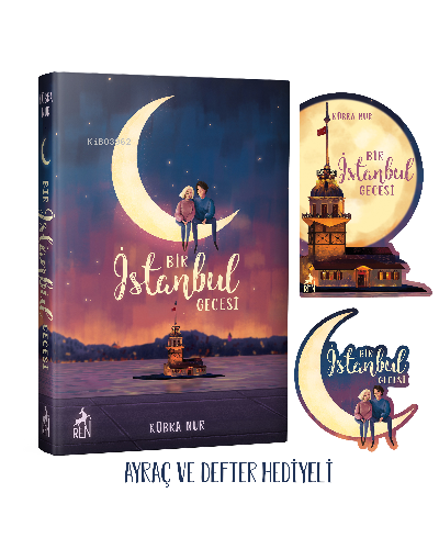 Bir İstanbul Gecesi ( Ciltli );Ayraç ve Defter Hediyeli