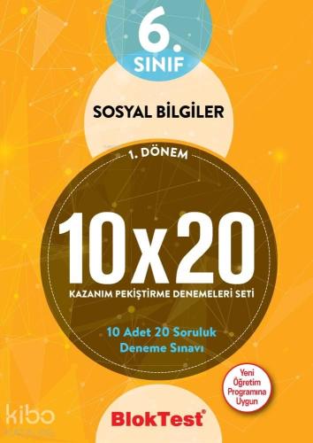 Bloktest 6. Sınıf Sosyal Bilgiler Kılavuz Deneme